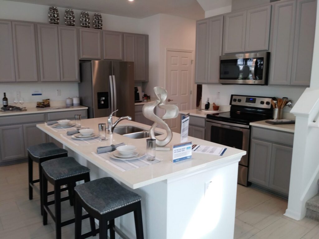 New Homes Meritage Bearss Landing – Model 1 – Kitchen – Coffee With ...