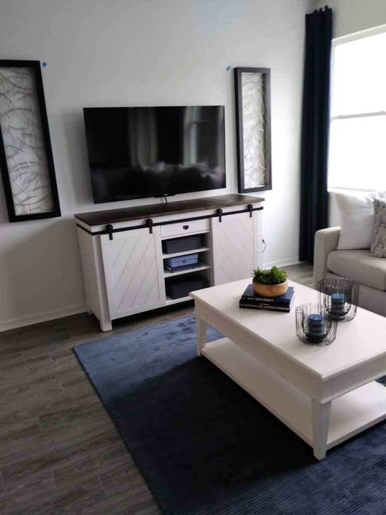 New Homes Meritage Bearss Landing Model 2 Living Room2 Coffee