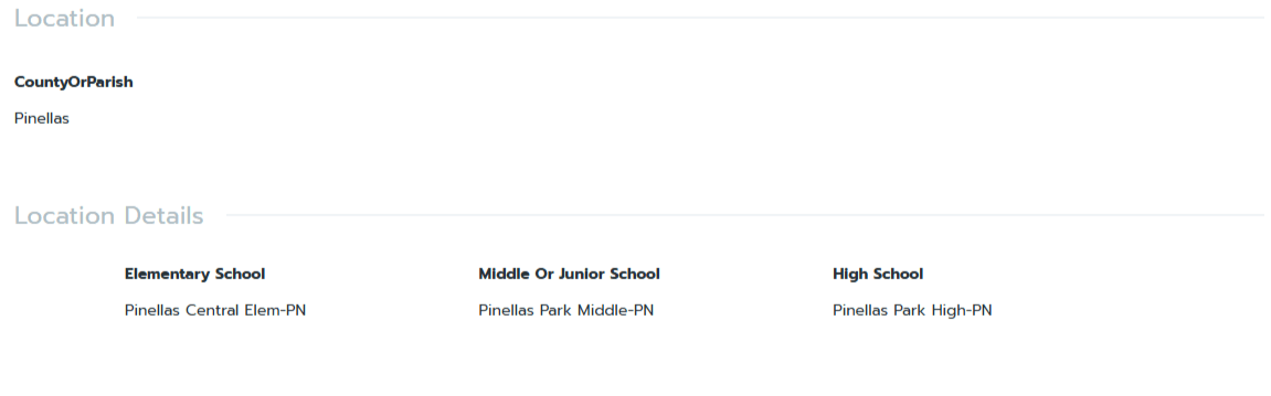 HOMES FOR SALE PINELLAS PARK FL 33782 - 3