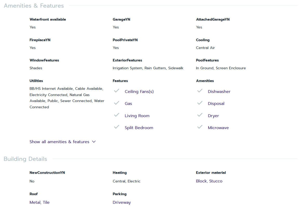 HOMES FOR SALE CLEARWATER FL 33767 - 6