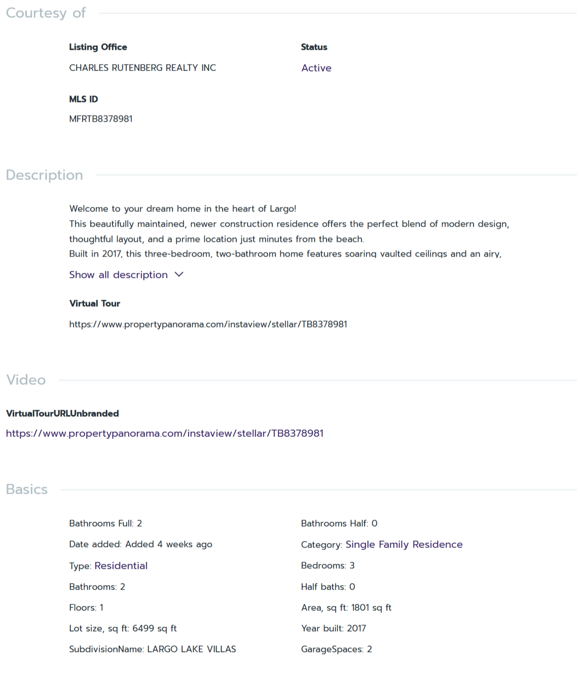 NEW HOMES FOR SALE LARGO FL 33770 - 2