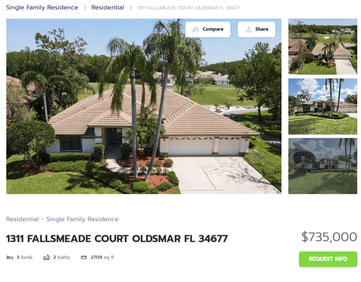 HOMES FOR SALE OLDSMAR FL 34677 - 1