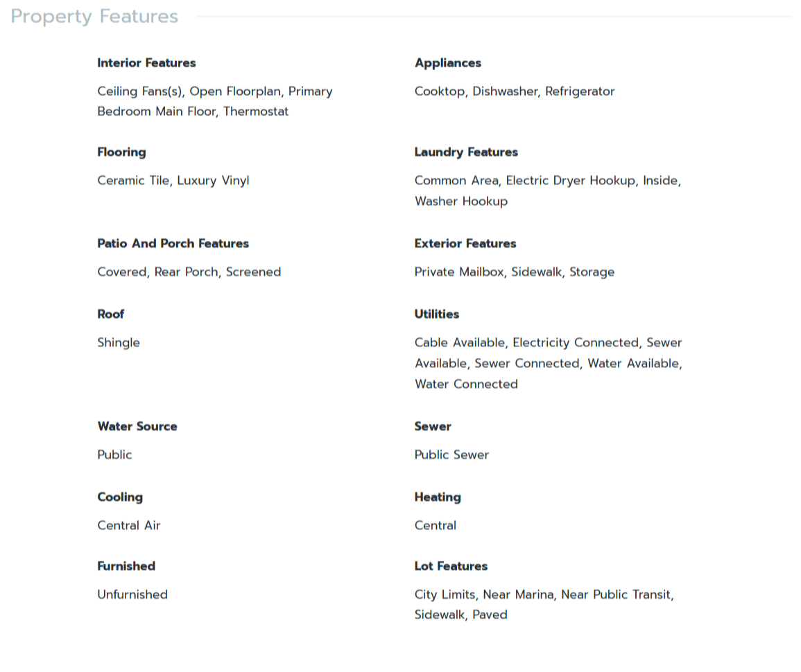 HOMES FOR SALE GULFPORT FL 33707 - 4