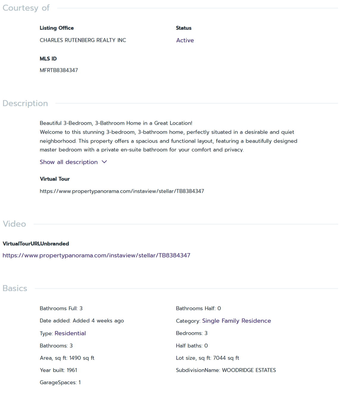 HOMES FOR SALE CLEARWATER FL 33756 - 2