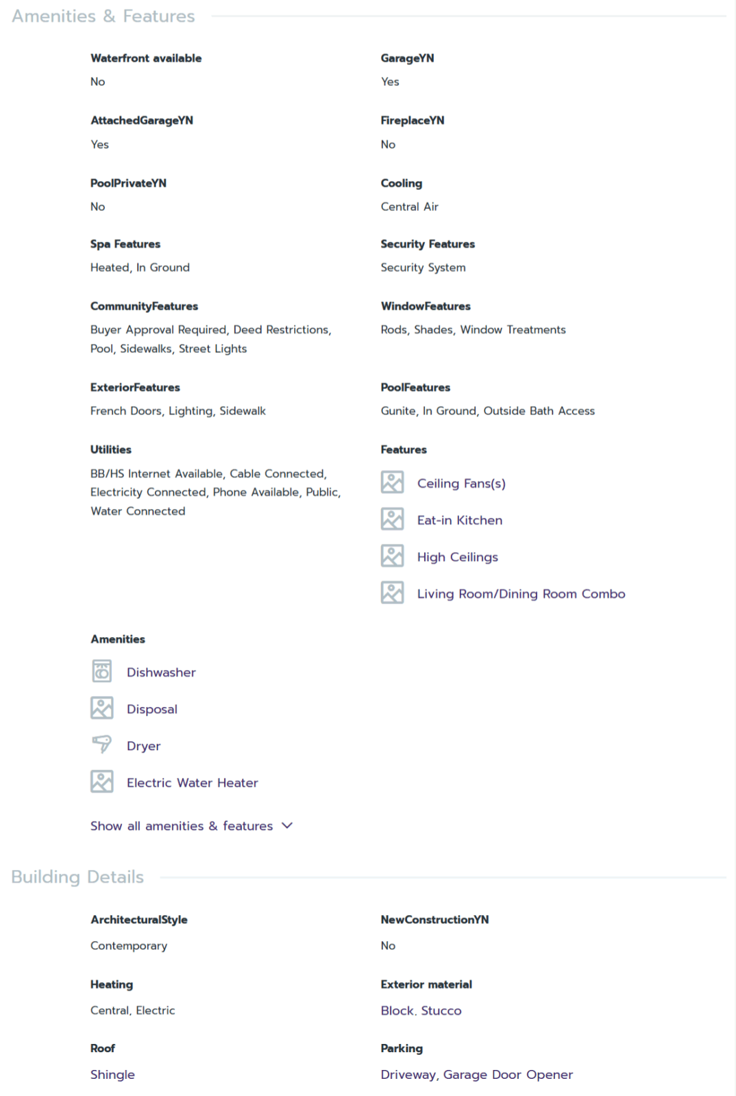 HOMES FOR SALE CLEARWATER FL 33763 - 6