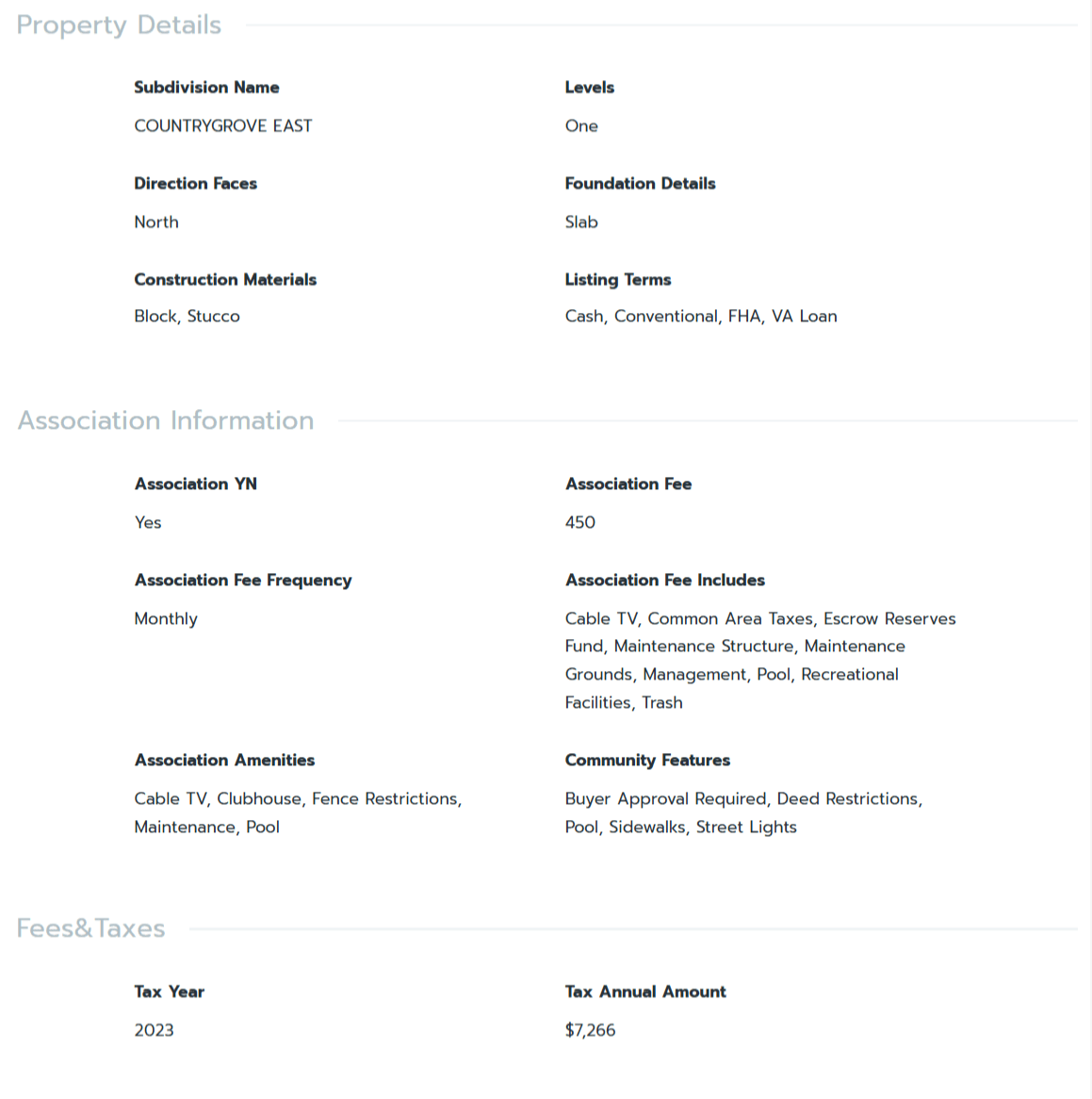 HOMES FOR SALE CLEARWATER FL 33763 - 5