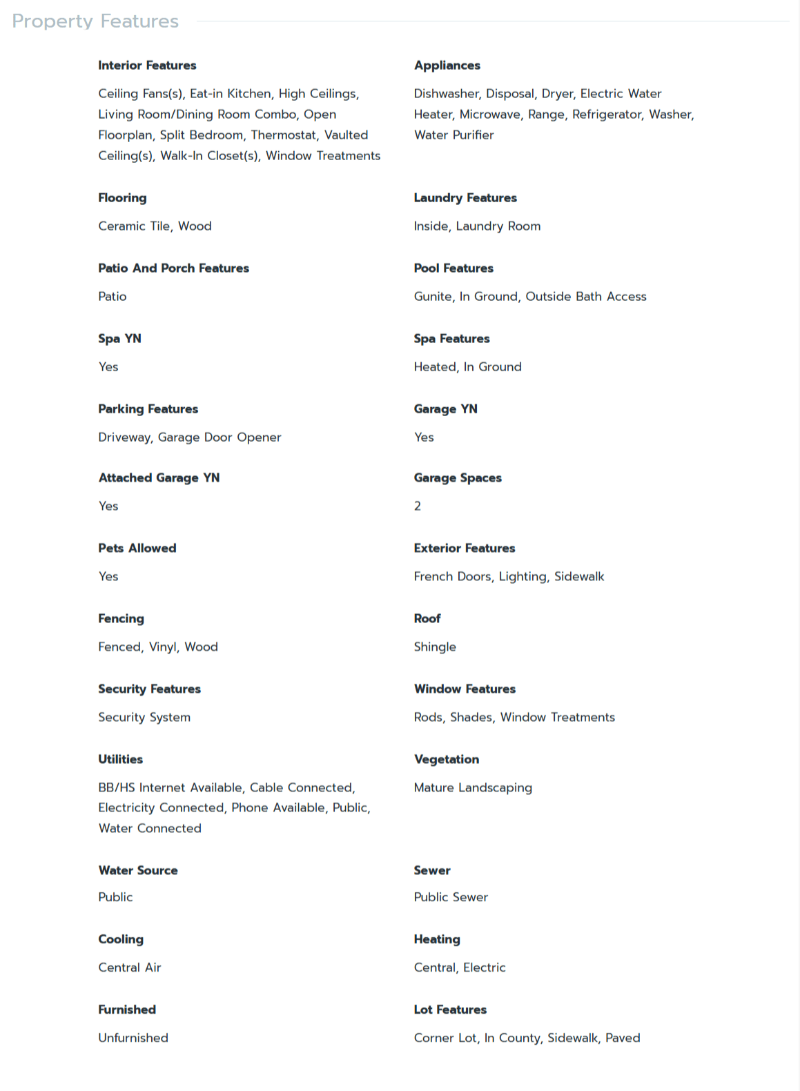 HOMES FOR SALE CLEARWATER FL 33763 - 4