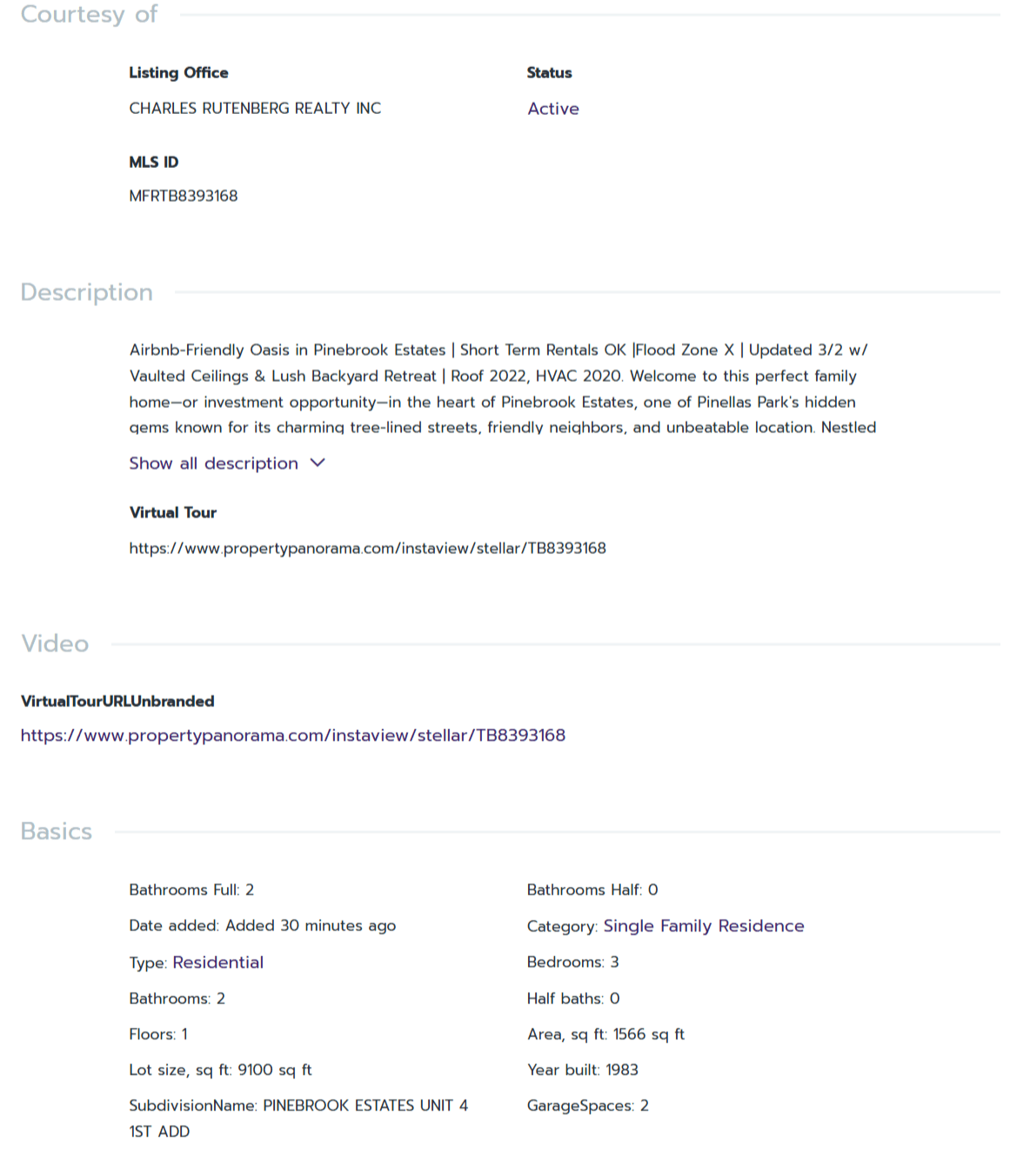 HOMES FOR SALE LARGO FL 33773 - 2