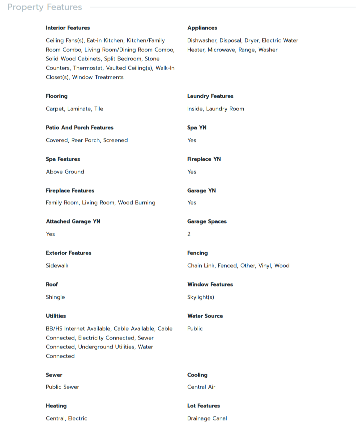 HOMES FOR SALE LARGO FL 33773 - 4