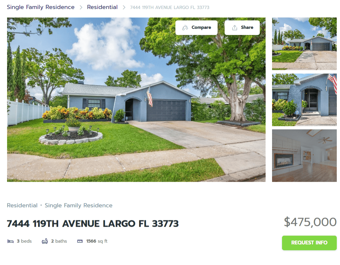 HOMES FOR SALE LARGO FL 33773 - 1
