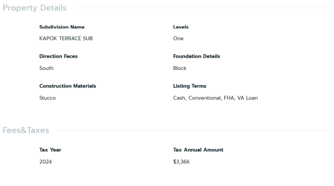 HOMES FOR SALE CLEARWATER FL 33759 - 5