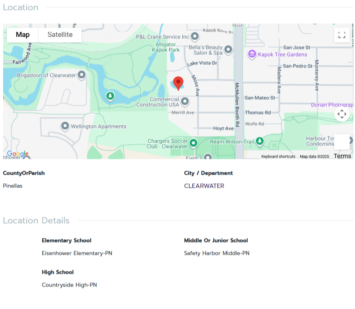 HOMES FOR SALE CLEARWATER FL 33759 - 3