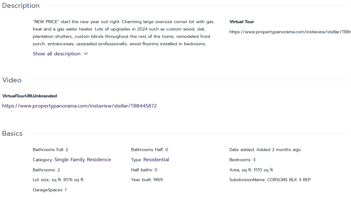 HOMES FOR SALE ST PETERSBURG FL 33713 - 2