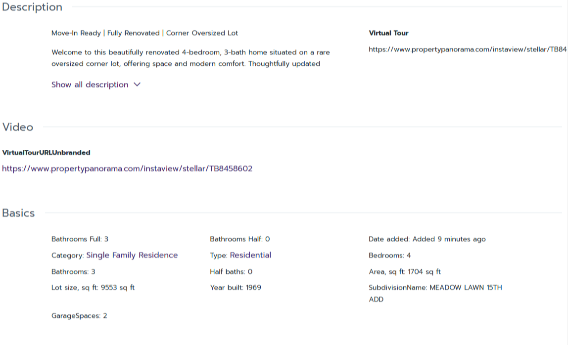 HOMES FOR SALE ST PETERSBURG FL 33702 - 2