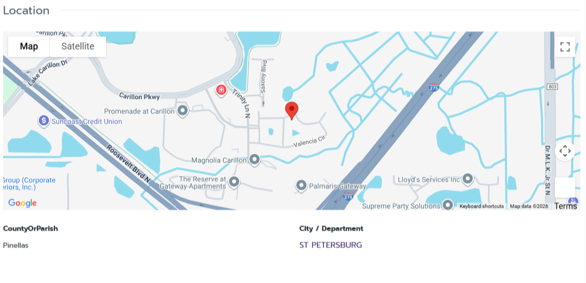 HOMES FOR SALE ST PETERSBURG FL 33716 - 3