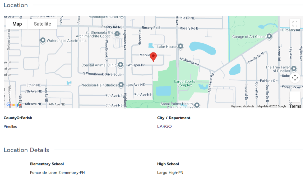 HOMES FOR SALE LARGO FL 33770 - 3