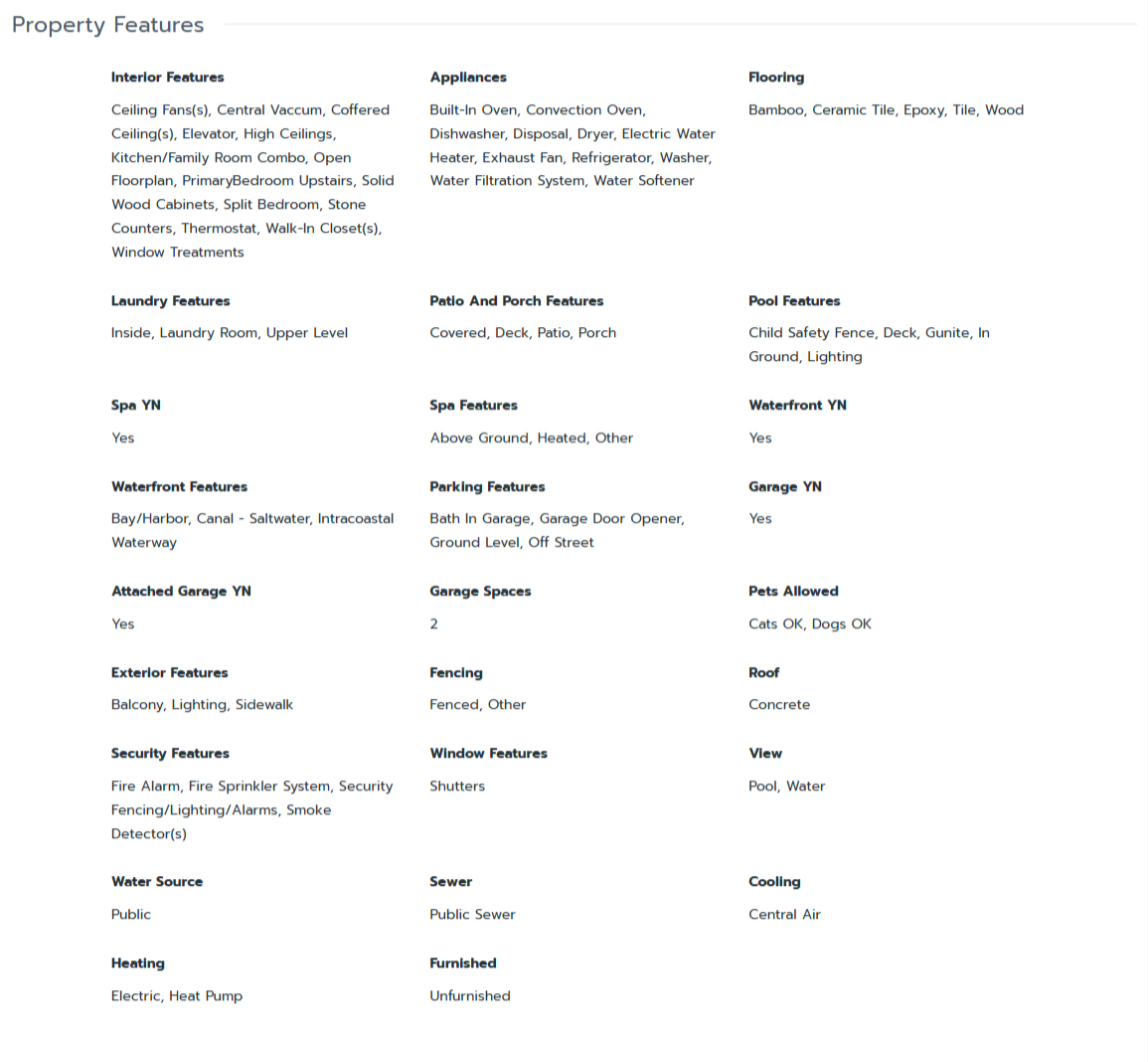 HOMES FOR SALE CLEARWATER FL 33767 - 4