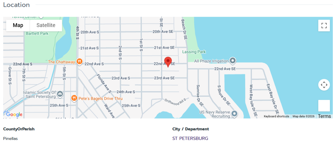 HOMES FOR SALE ST PETERSBURG FL 33705 - 3