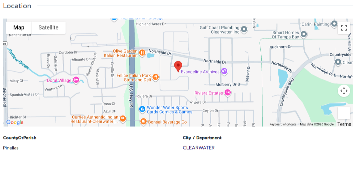 HOMES FOR SALE CLEARWATER FL 33761 - 3