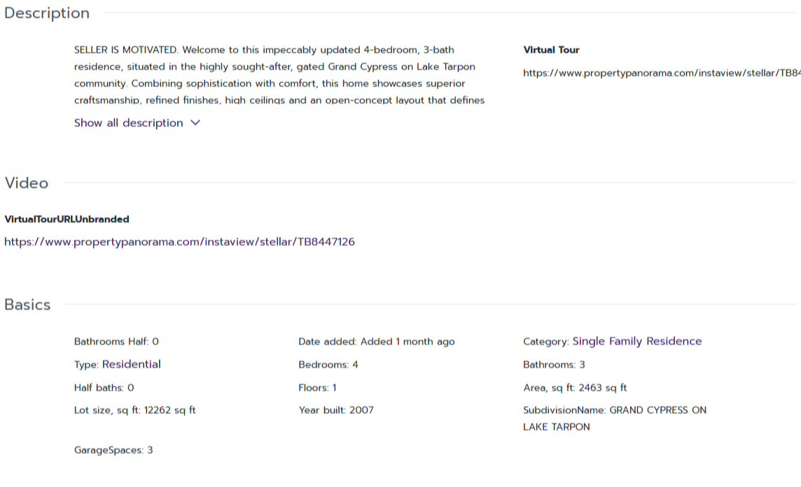 HOMES FOR SALE PALM HARBOR FL 34684 - 2