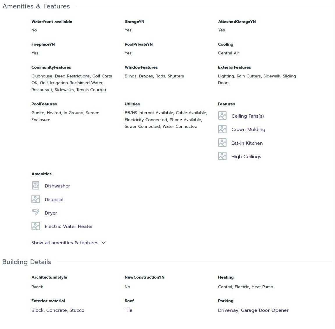 HOMES FOR SALE TARPON SPRINGS FL 34688 - 6