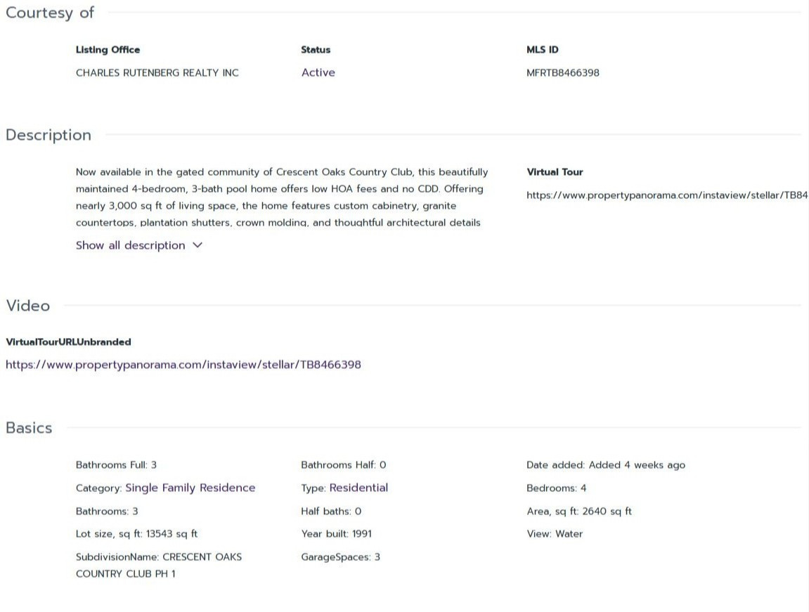 HOMES FOR SALE TARPON SPRINGS FL 34688 - 2