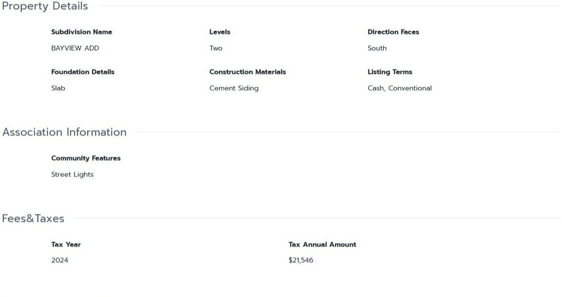 HOMES FOR SALE ST PETERSBURG FL 33701 - 5