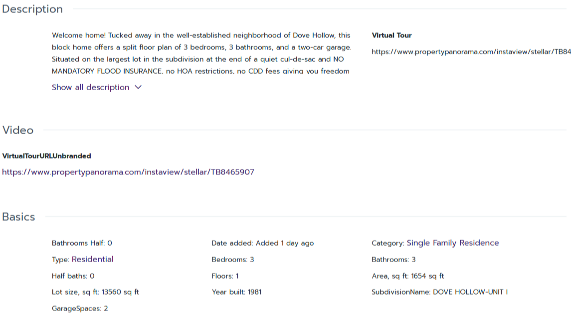 HOMES FOR SALE PALM HARBOR FL 34683 - 2