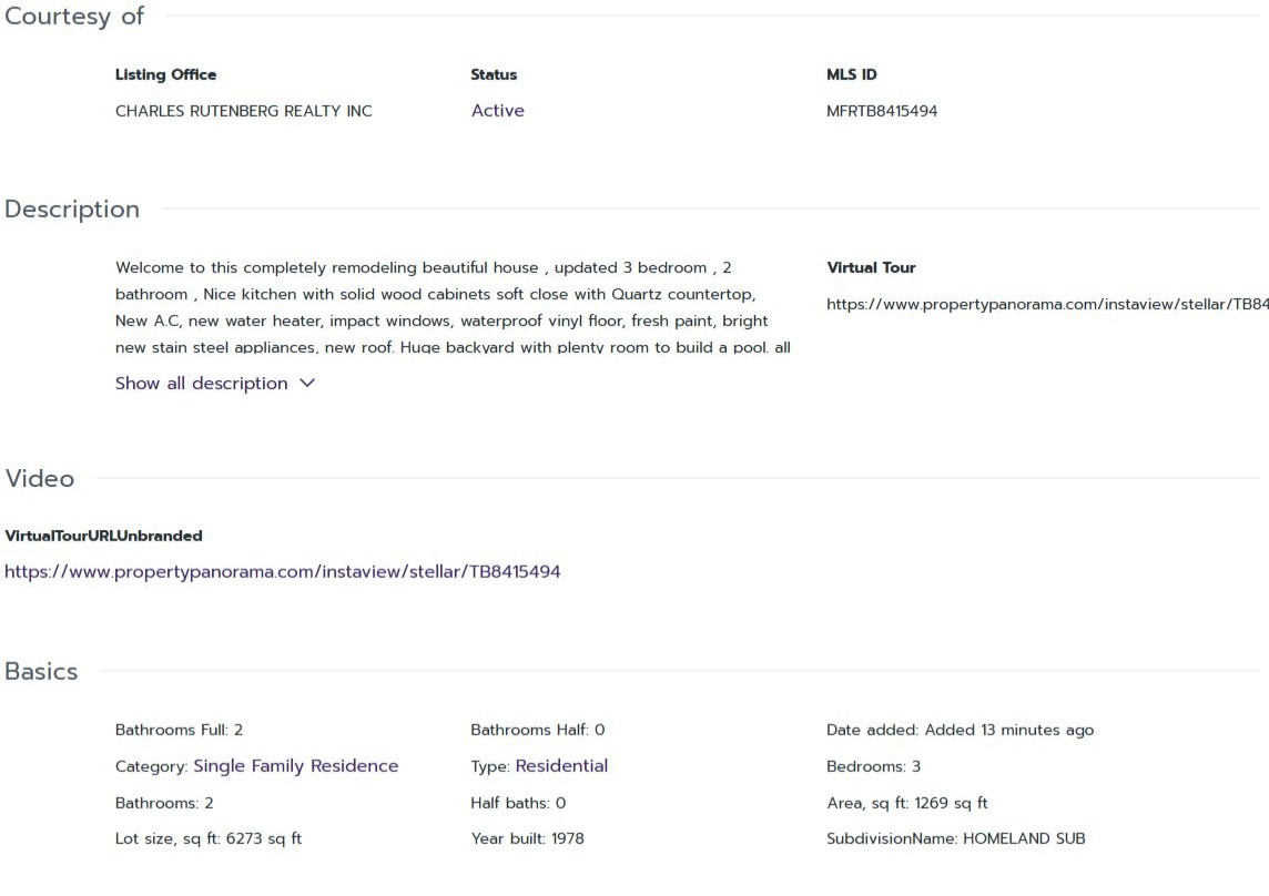 HOMES FOR SALE PINELLAS PARK FL 33781 - 2