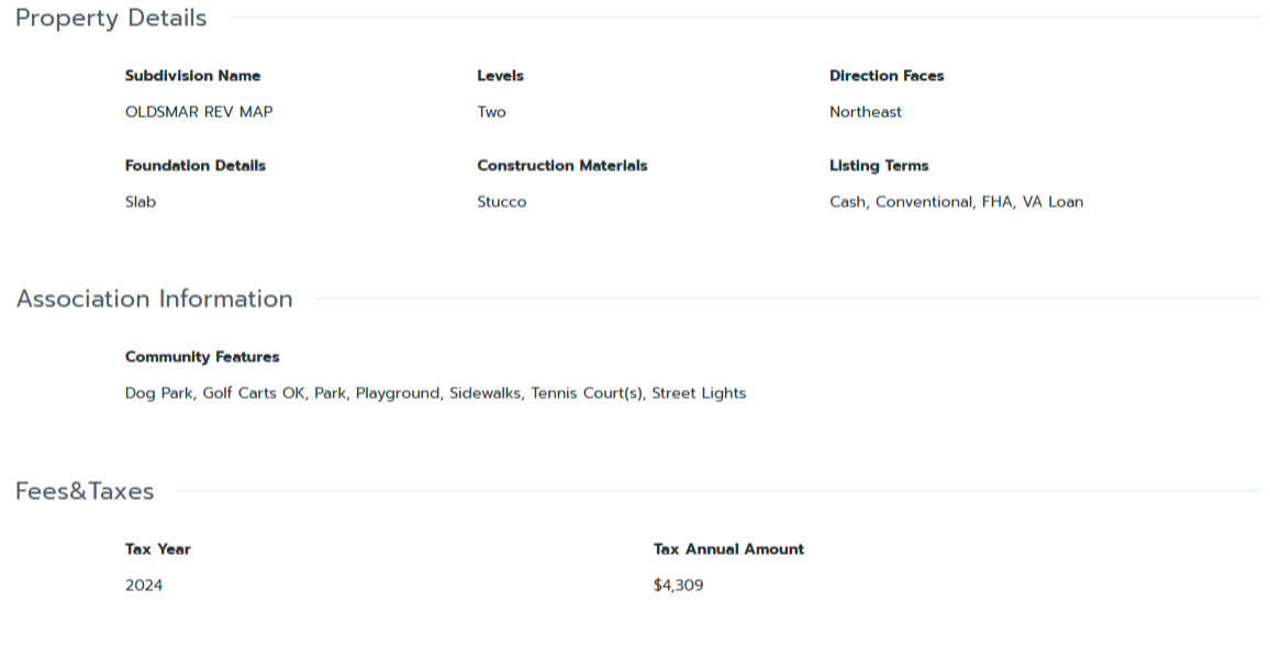 HOMES FOR SALE OLDSMAR FL 34677 - 5