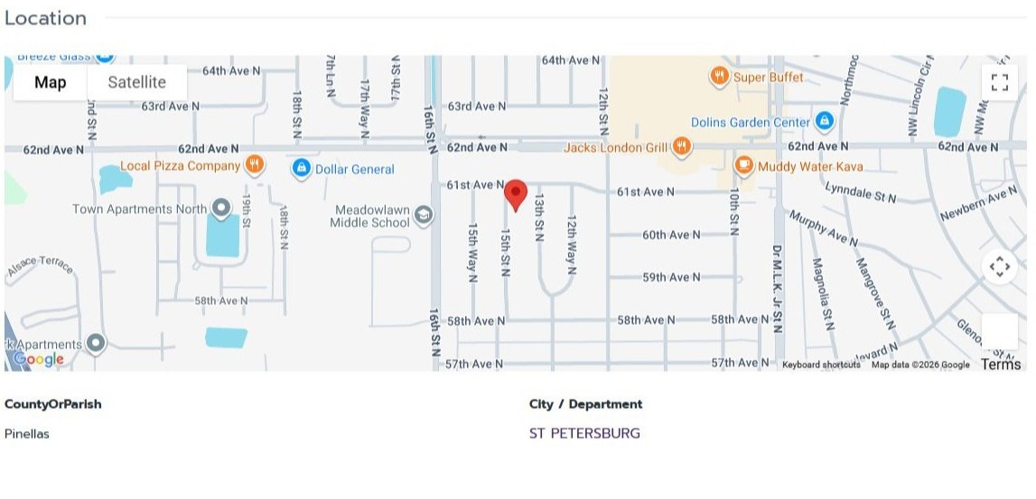 HOMES FOR SALE ST PETERSBURG FL 33703 - 3