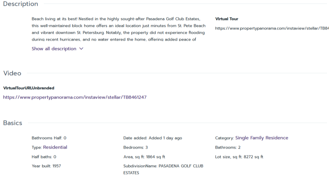HOMES FOR SALE GULFPORT FL 33707 - 2