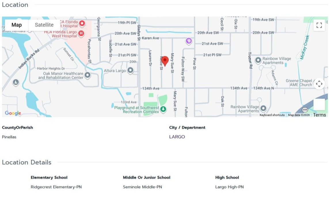 HOMES FOR SALE LARGO FL 33774 - 3