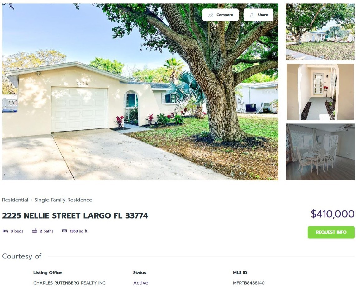 HOMES FOR SALE LARGO FL 33774 - 1