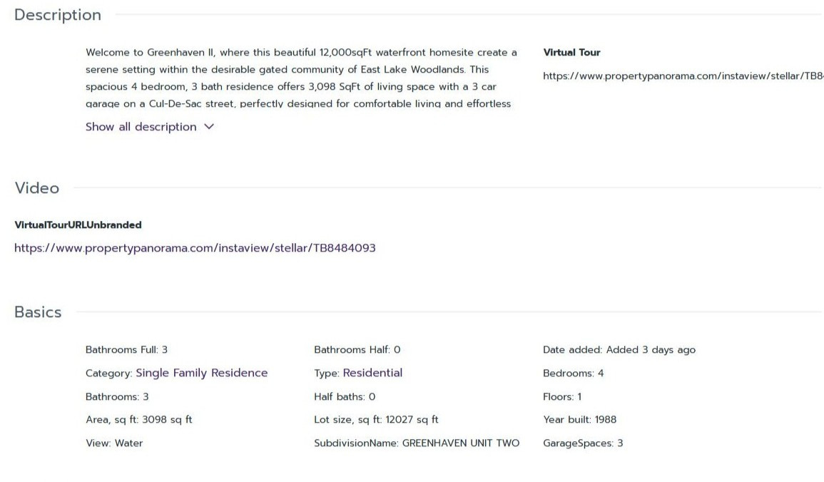 HOMES FOR SALE OLDSMAR FL 34677 - 2