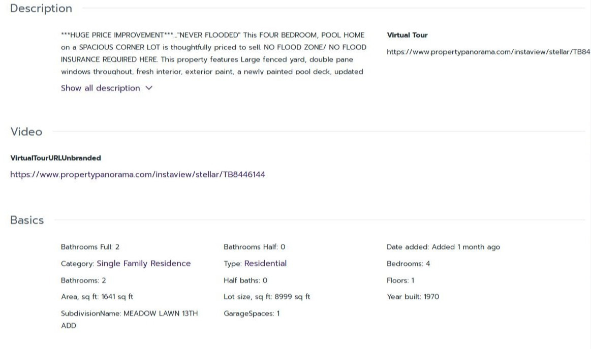 HOMES FOR SALE ST PETERSBURG FL 33702 - 2