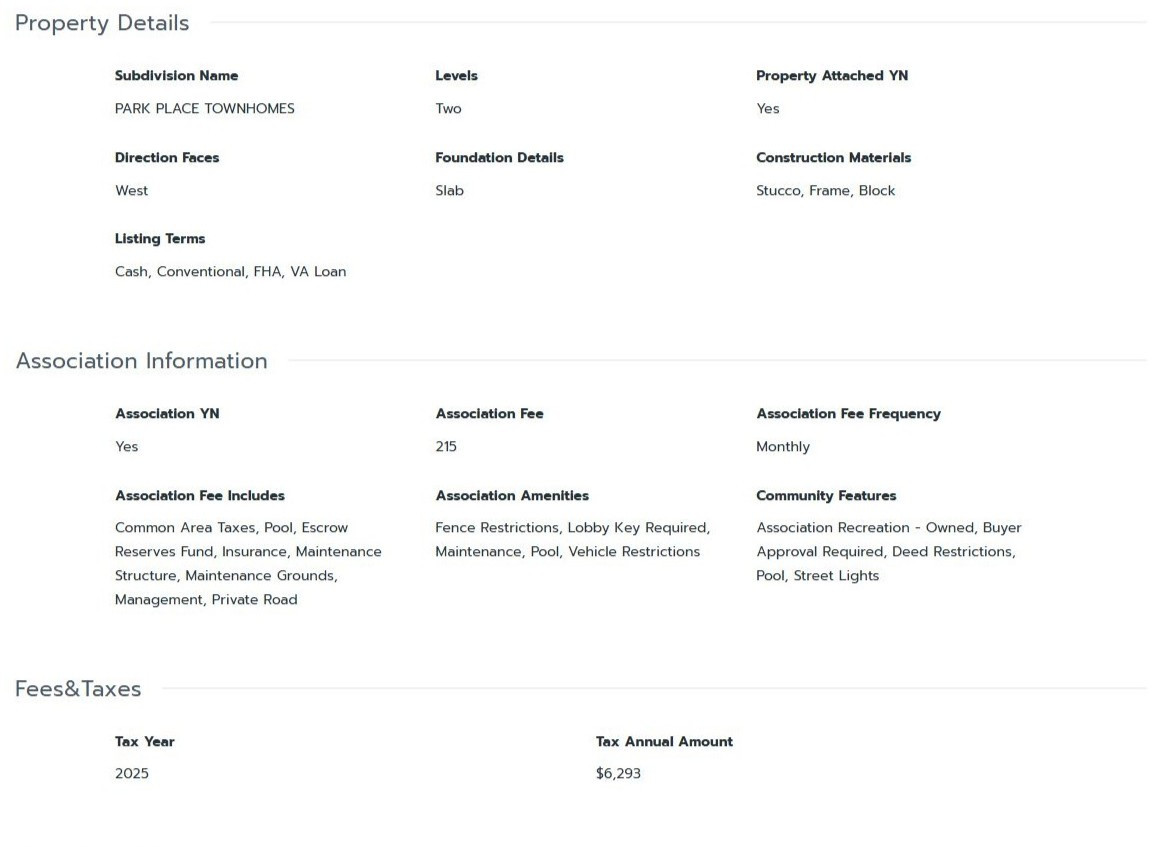 HOMES FOR SALE PINELLAS PARK FL 33781 - 5