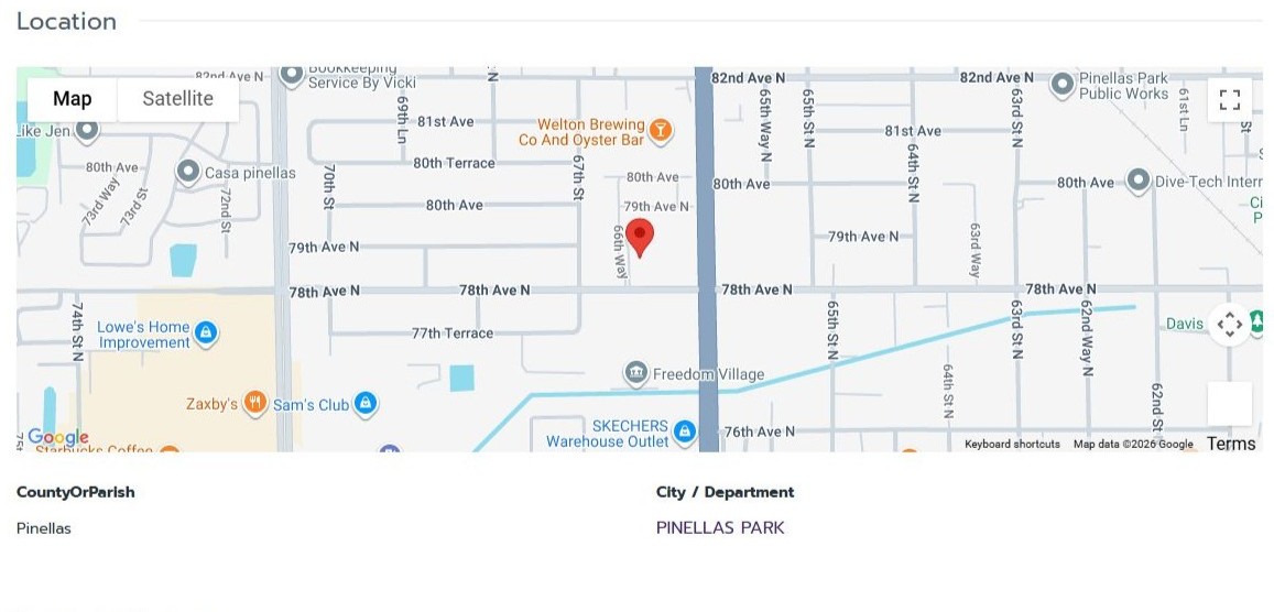 HOMES FOR SALE PINELLAS PARK FL 33781 - 3