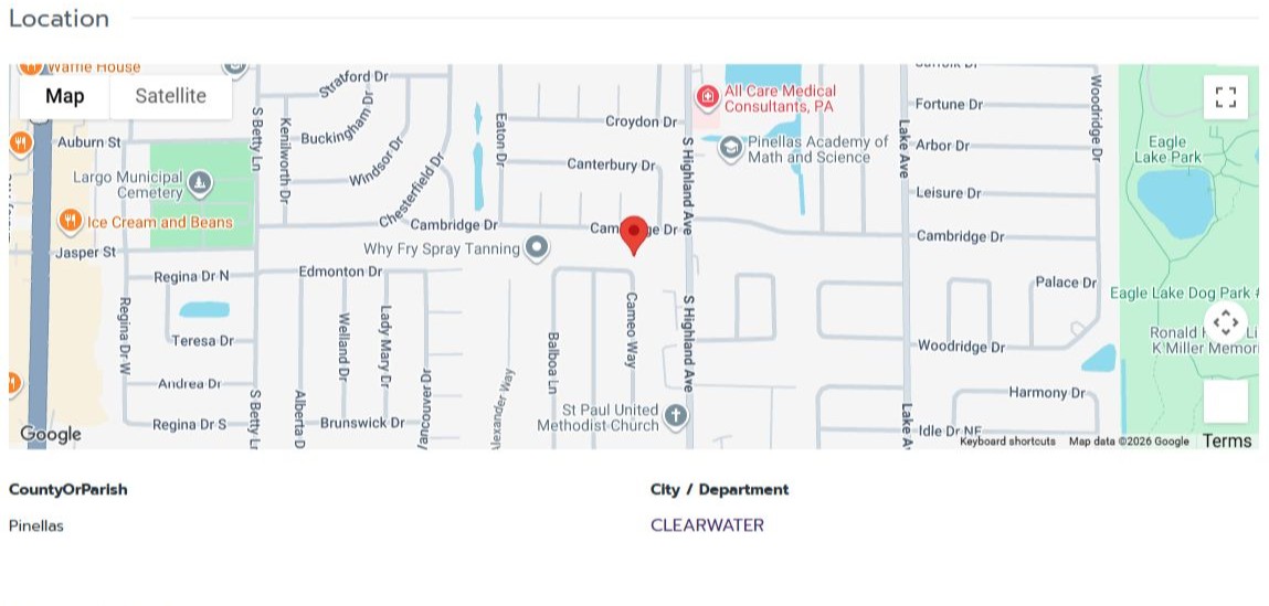 HOMES FOR SALE CLEARWATER FL 33756 - 3