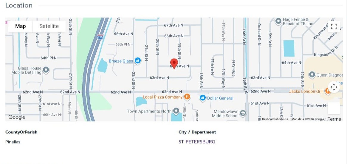 HOMES FOR SALE ST PETERSBURG FL 33702 - 3