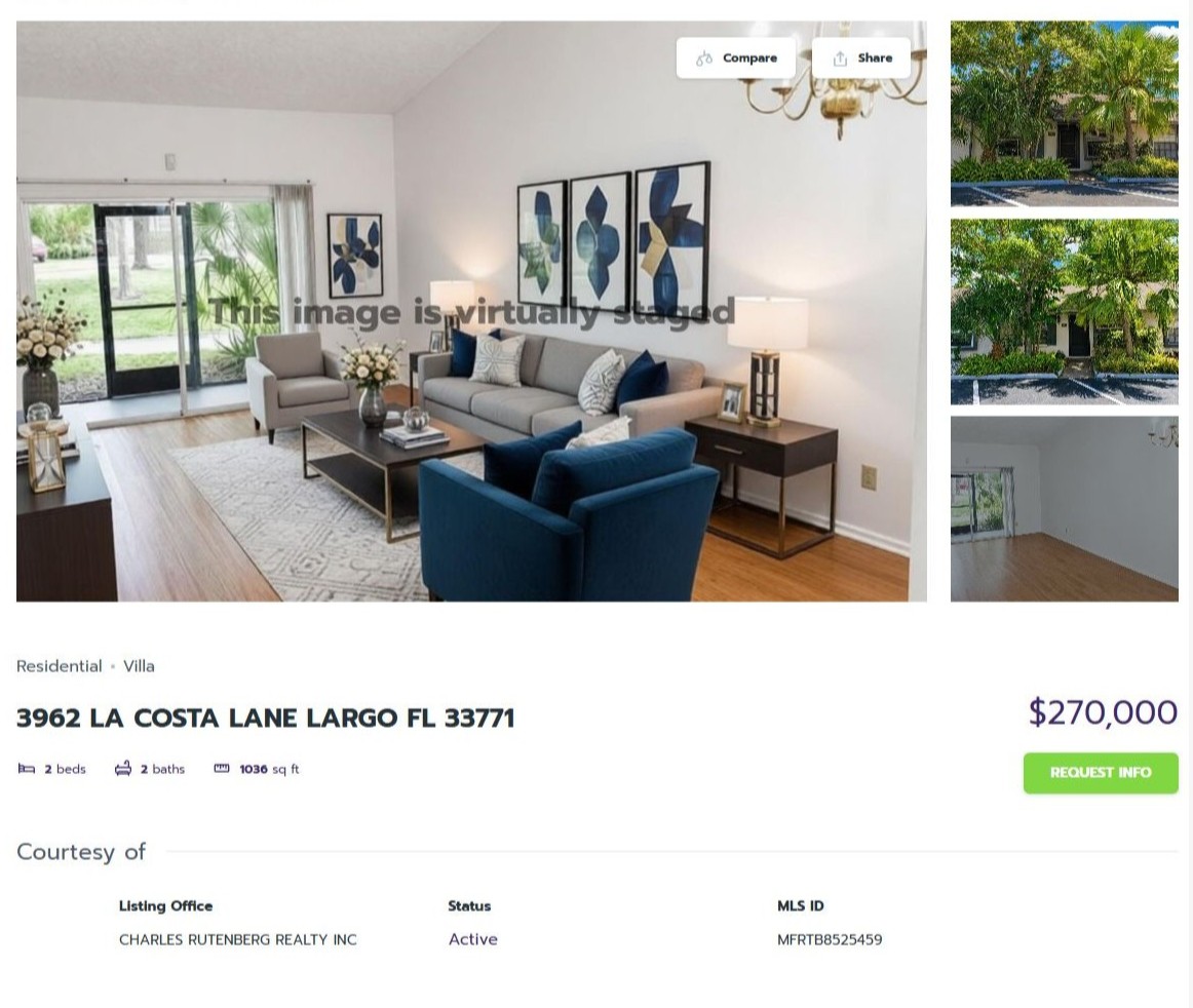 HOMES FOR SALE LARGO FL 33771 - 1