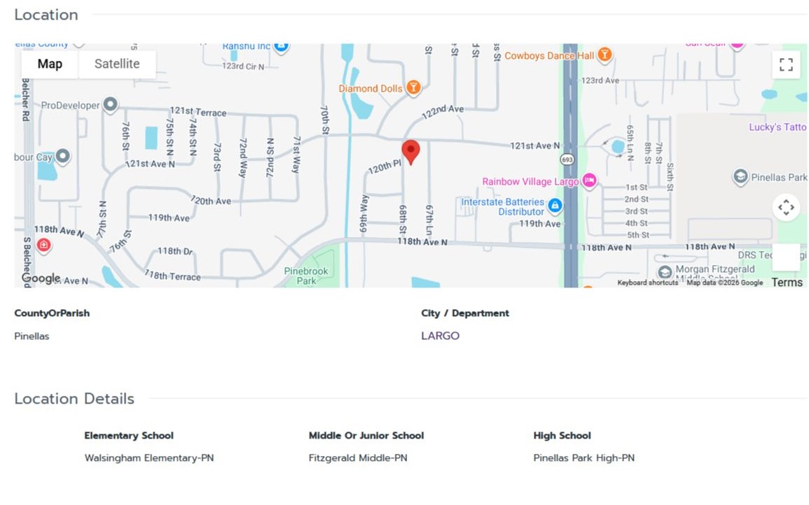 HOMES FOR SALE LARGO FL 33773 - 3