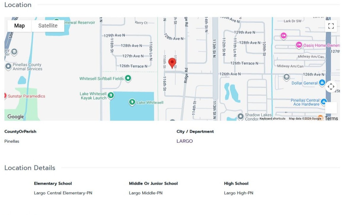 HOMES FOR SALE LARGO FL 33778 - 3
