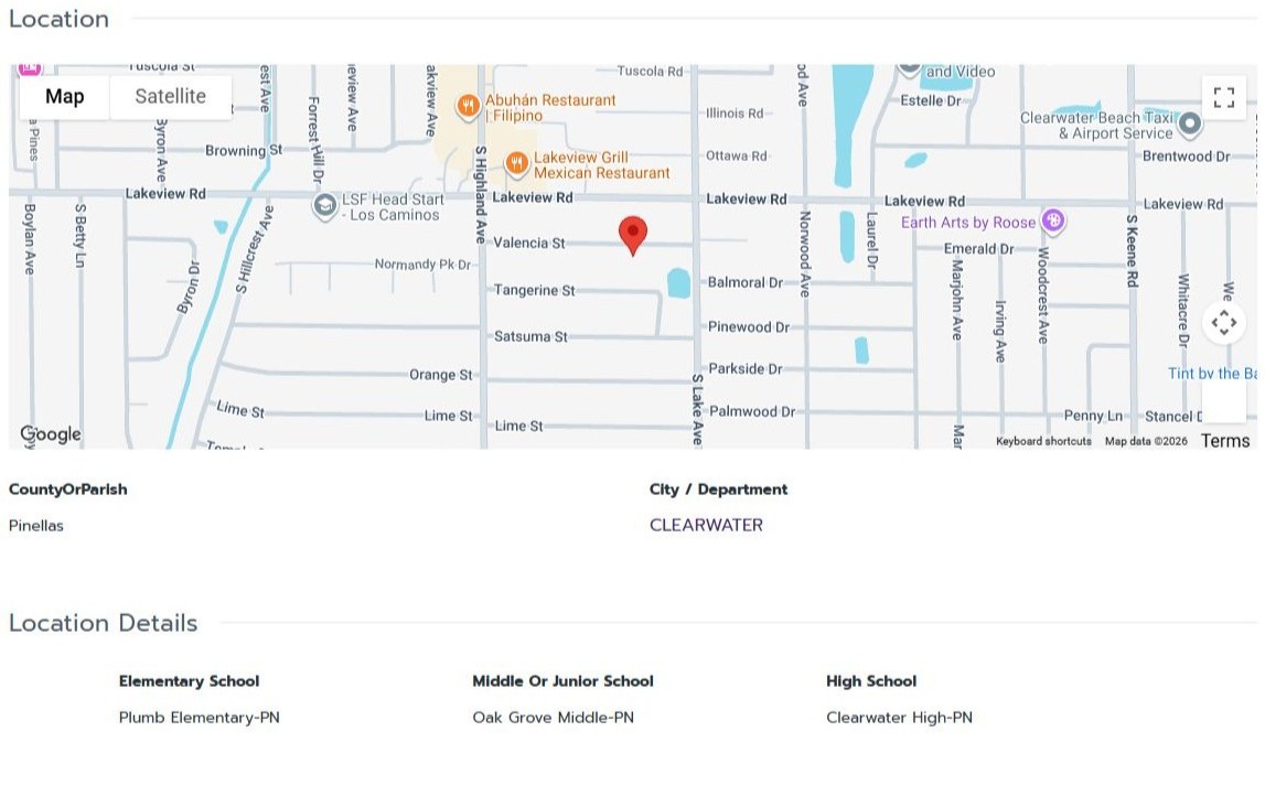 HOMES FOR SALE CLEARWATER FL 33756 - 3
