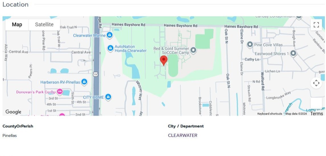 HOMES FOR SALE CLEARWATER FL 33760 - 3