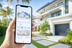 Screenshot of Zillow natural-language AI search bar for home buyers