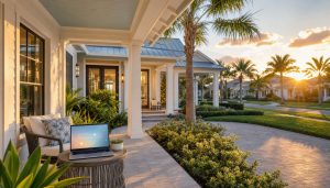 Tampa Bay homes for sale with a real estate agent helping a buyer