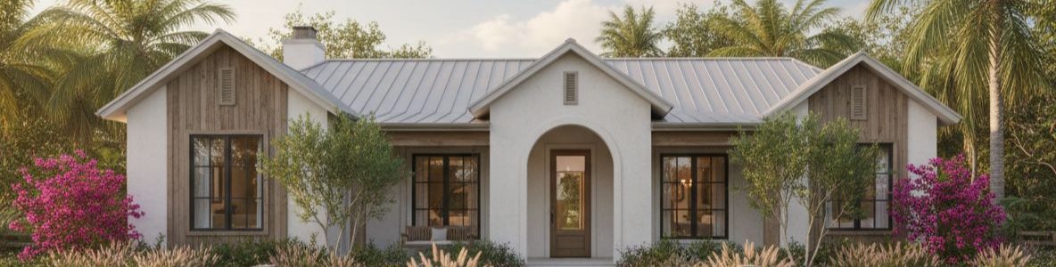 Modern Cottage Curb Appeal Florida - hero