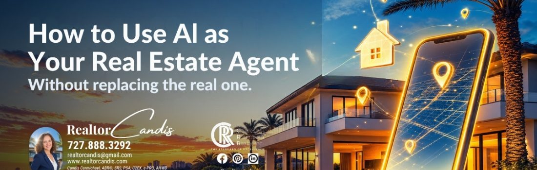 Realtor explaining how buyers can use AI to house-hunt, with a laptop showing Zillow and ChatGPT (2)